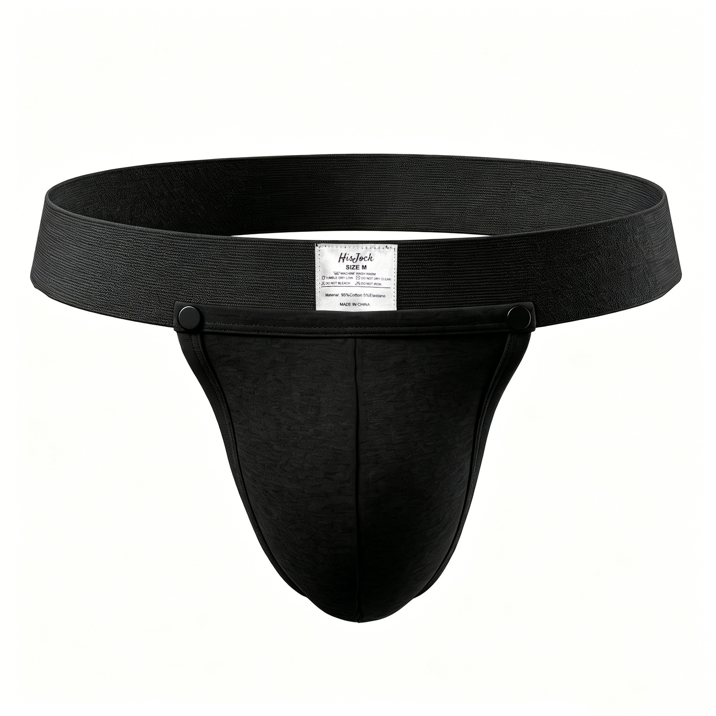 Snap Thong - Black