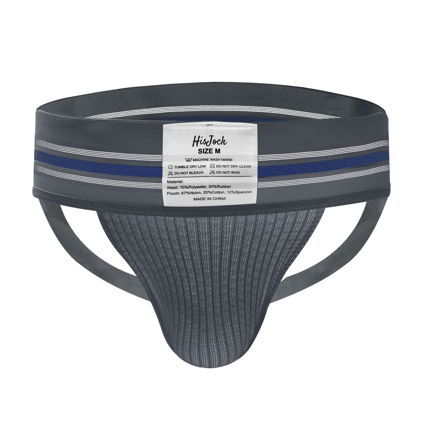 Core Jock - Zaddy Grey 3"