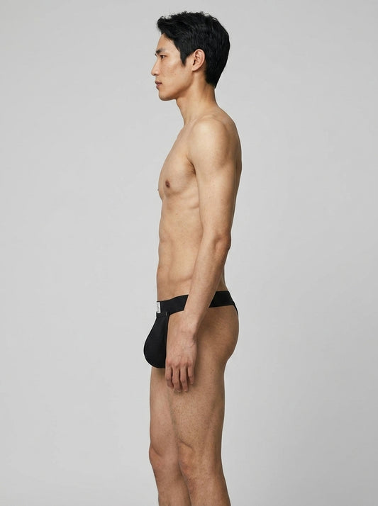 Snap Thong - Black