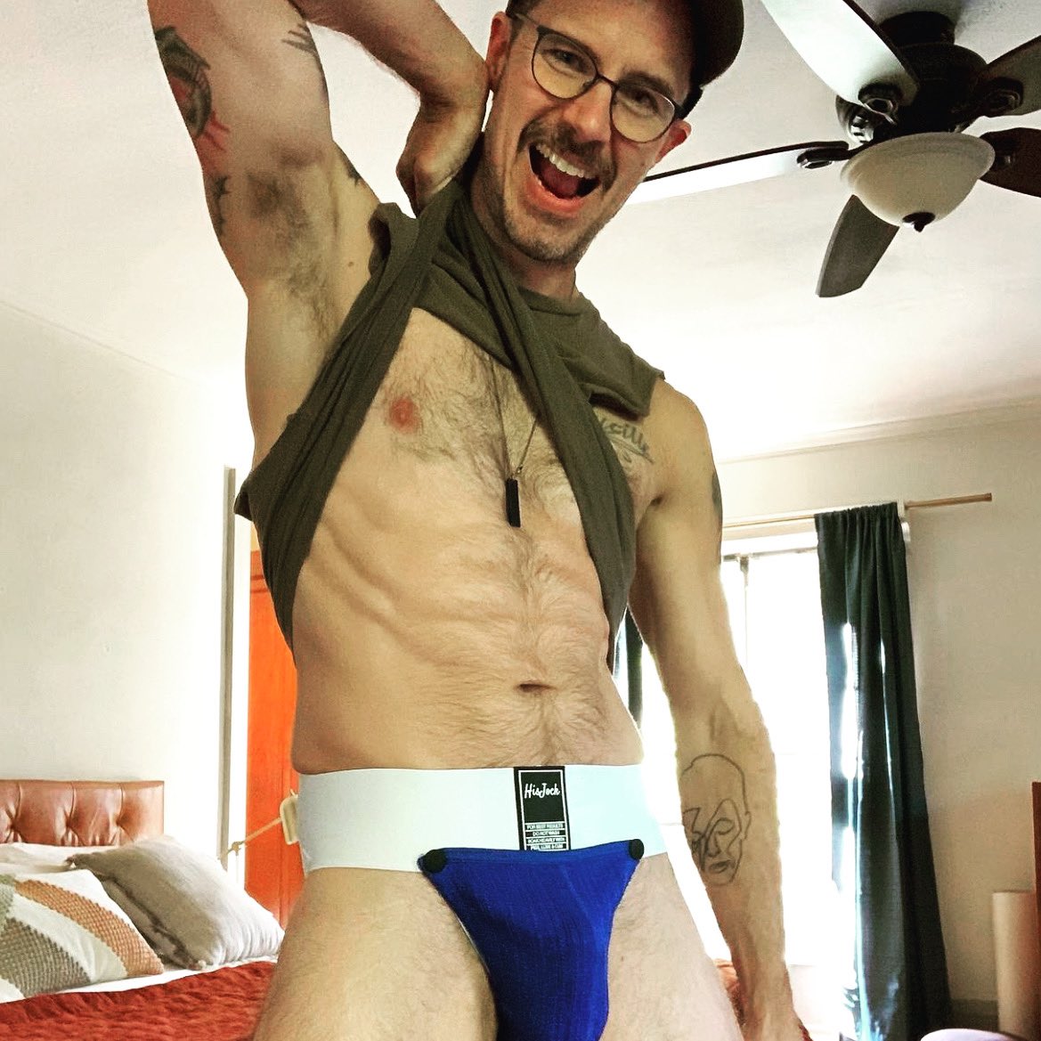 Snap Jock - White