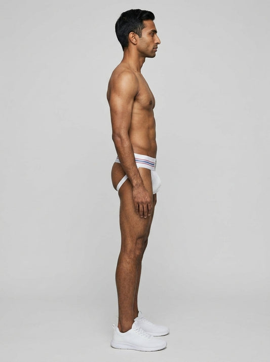 Core Jock - Classic White 3"