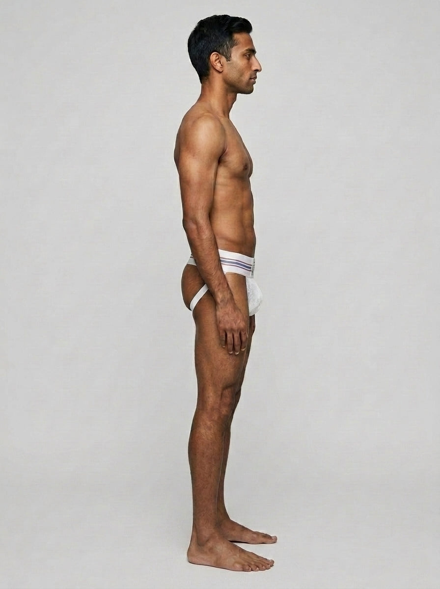 Core Jock - Classic White 3"
