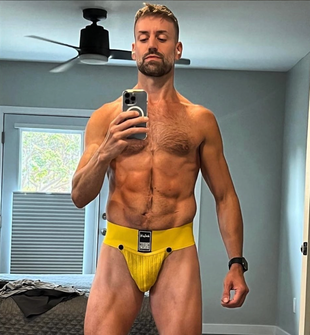 Snap Jock - Yellow